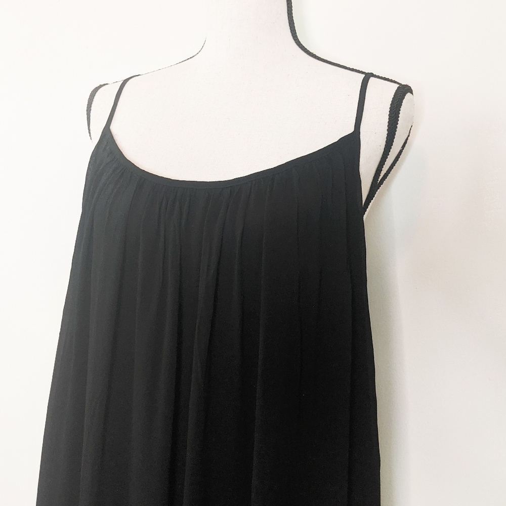 NWT Storia Black Lace Hem Maxi Dress - Picture 3 of 6